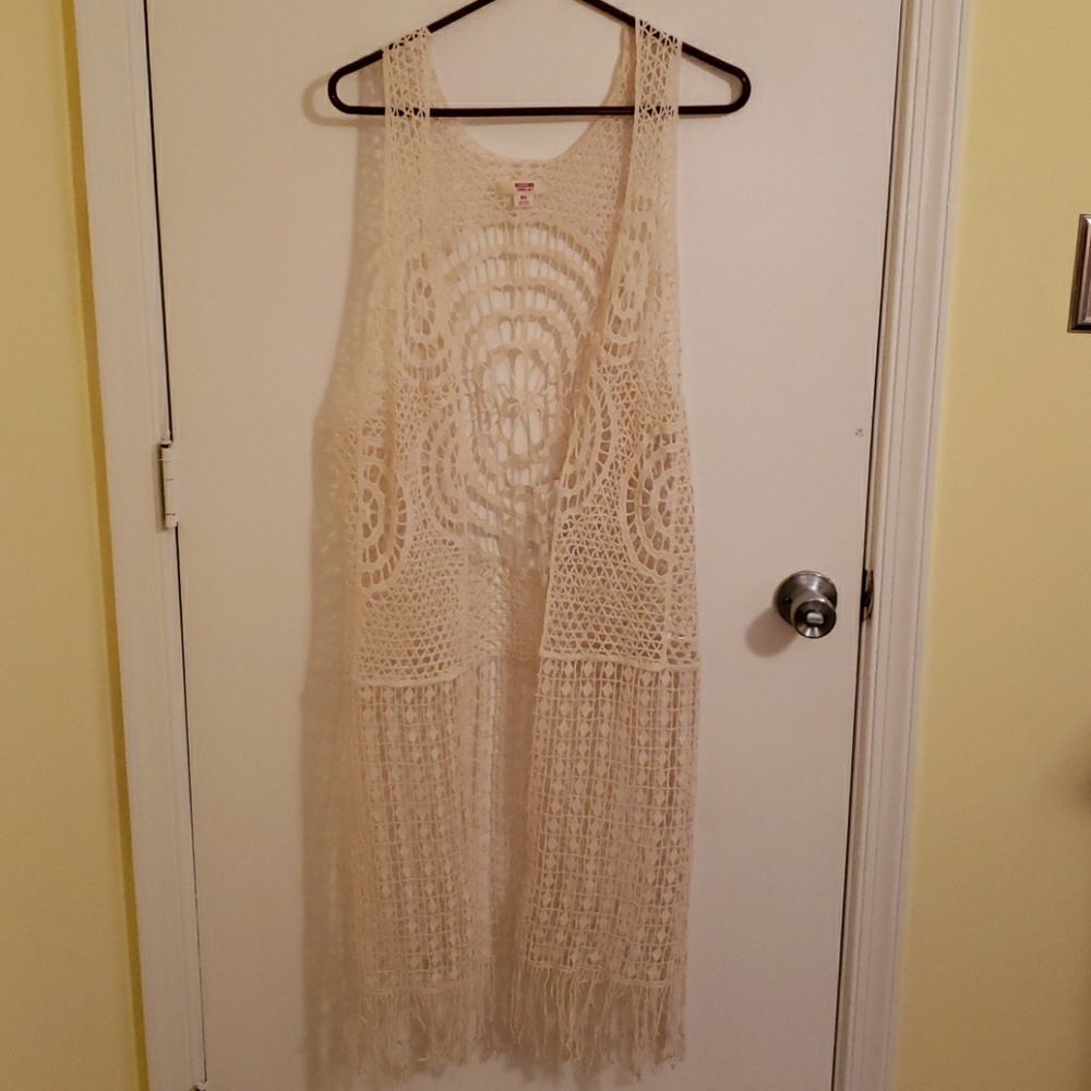 Crochet cardigan vesy